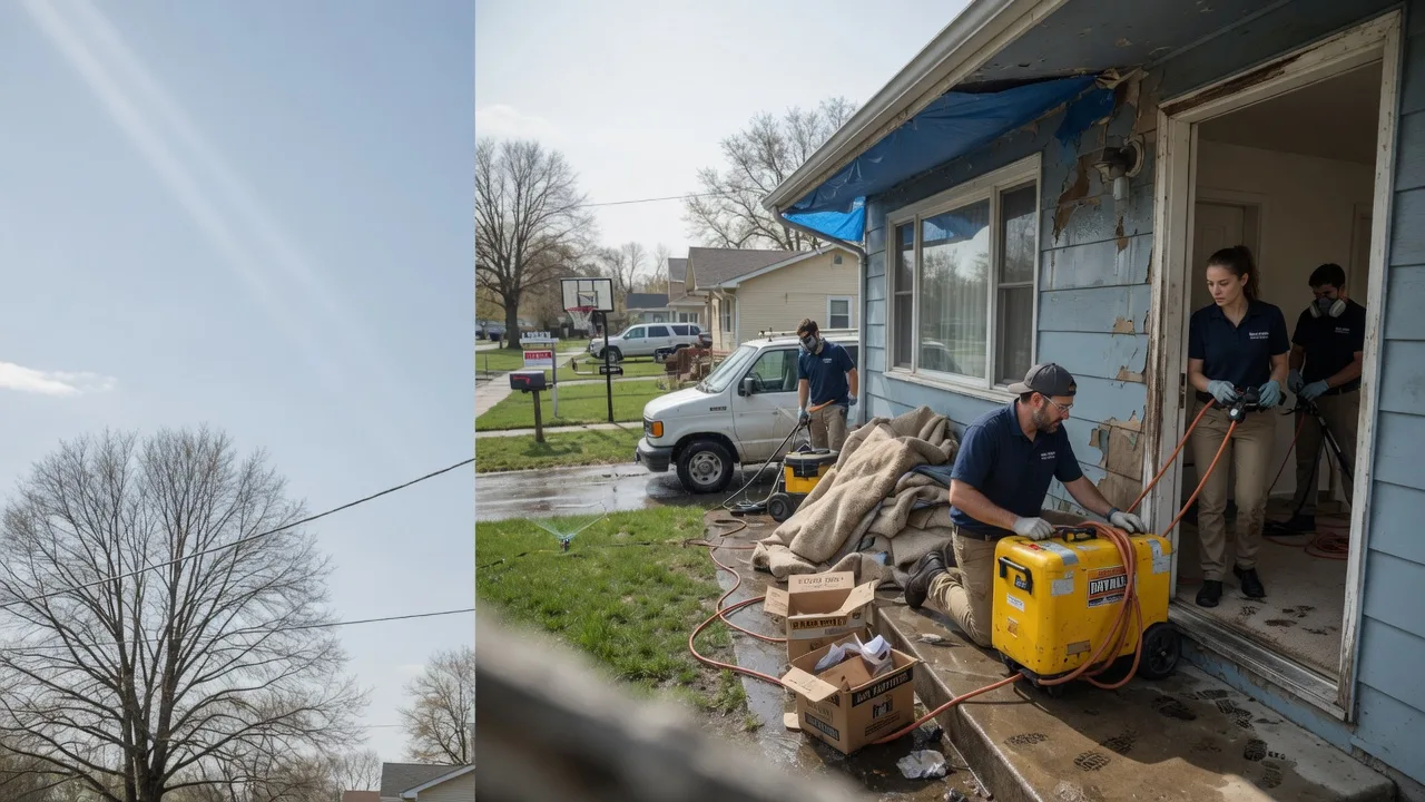 Basement Flood Cleanup in Downing, MO near me